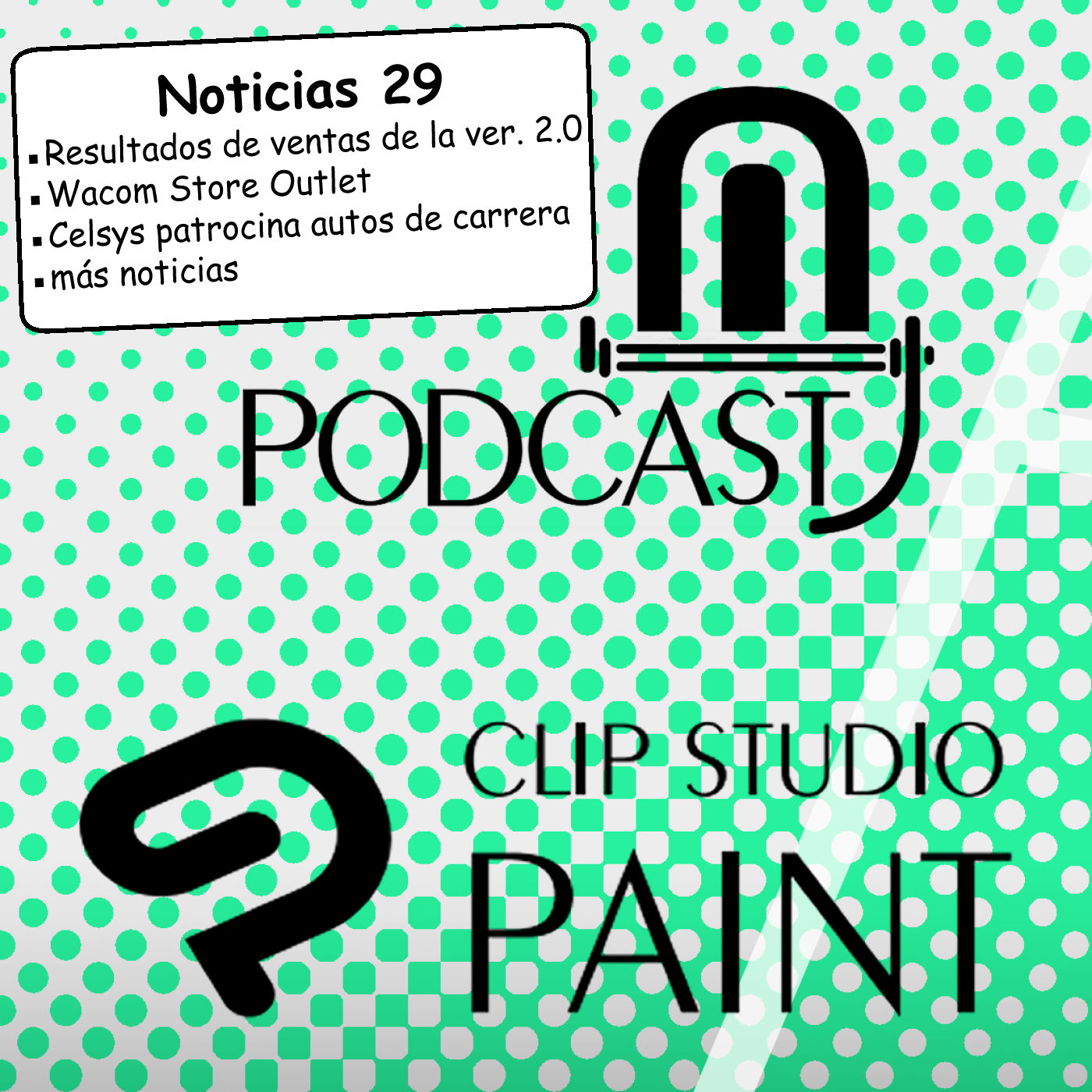 CSP noticias 29. Resultados de ventas de Clip Studio Paint 2.0, Wacom Store Outlet, Celsys patrocina autos de carrera y más