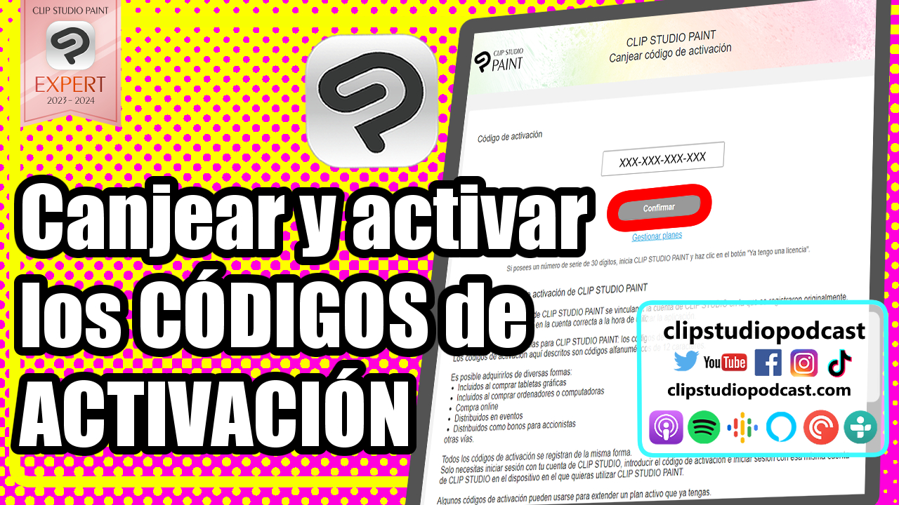 CSP Especial 45 - Cómo activar códigos de activación