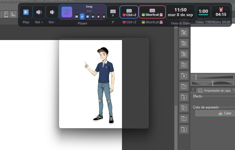 Custom imported companion character in PinClip