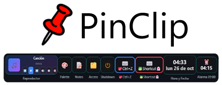 PinClip Dock - Herramientas flotantes para Clip Studio Paint